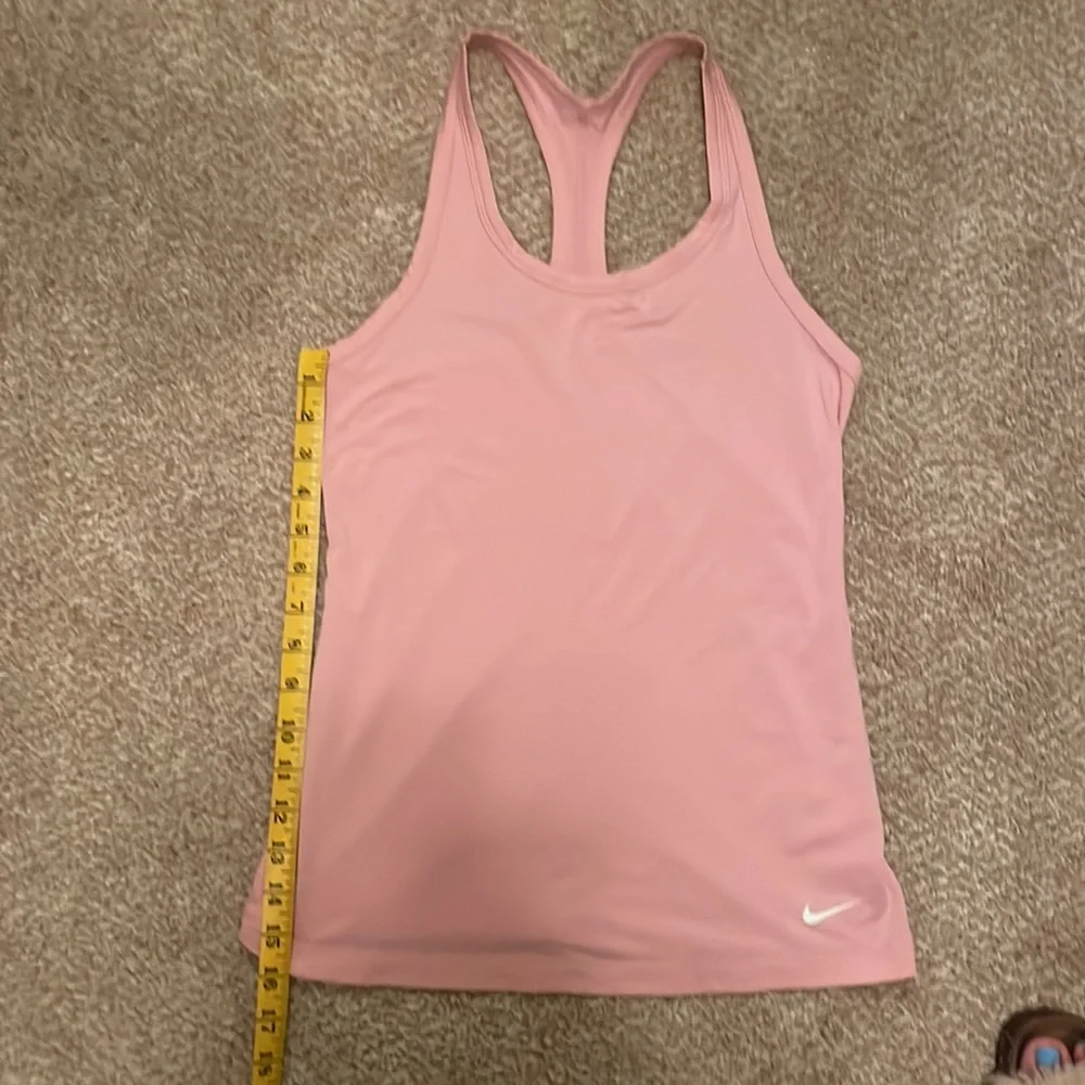 Nike Pink Racerback Tank Top - Picture 10 of 11